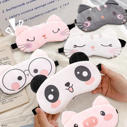 Cartoon Eye Mask - Charmig sovmask